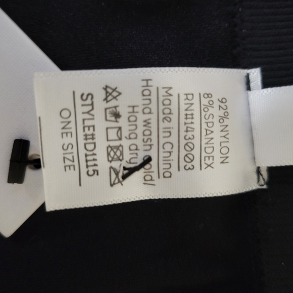 Bandeau Top - Black & White - Picture 4 of 7